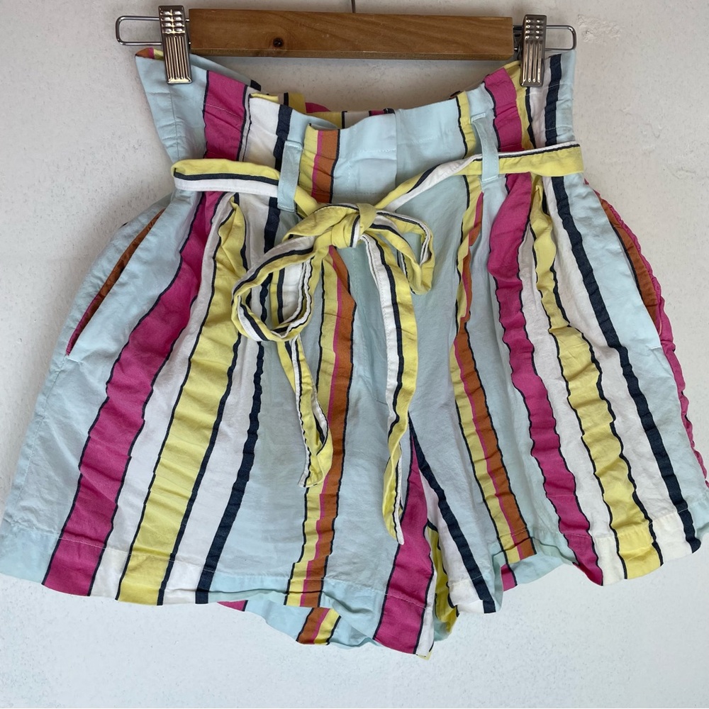 J Crew paper bag high waisted shorts